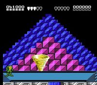 une photo d'Ã©cran de Battletoads sur Nintendo Nes